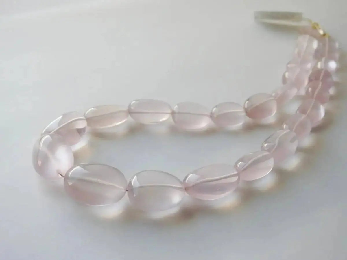 Rose Radiance Rivière Necklace - Rose Quartz Jewelry